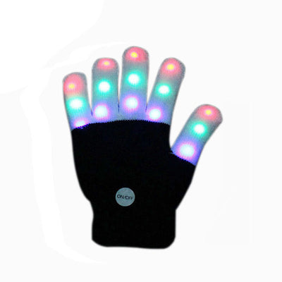 Guantes LED Navideños con Destellos de Colores Cálidos - Image 6