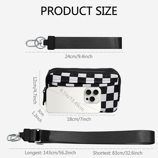 Bolsa Crossbody Impermeable de Doble Capa para Hombre - Image 15