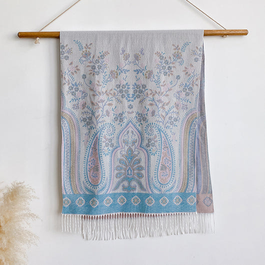 Chal Étnico de Flor de Marañón - Accesorio Bohemio Artesanal - Image 9