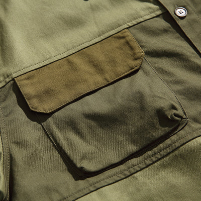 Camisa Militar Suelta Casual para Hombre - Estilo Montaña - Image 3
