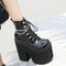 Zapato de Plataforma para Escenario Nocturno de 17cm