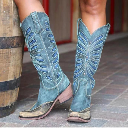 Botas de Invierno para Mujer con Tacón Grueso y Remaches - Talla Grande - Image 6