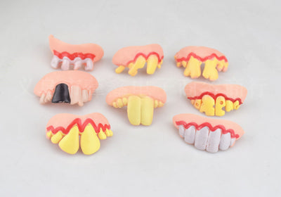 Dientes Postizos Divertidos para Halloween - Accesorios de Disfraz Cómicos - Image 16
