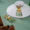 Aretes Retro Lujo Ligero con Perlas en Gota de Agua