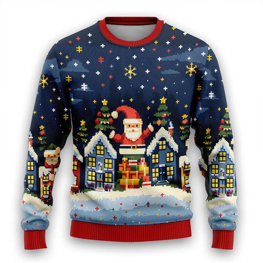 Suéter Navideño Personalizado de Punto Grueso - Image 11