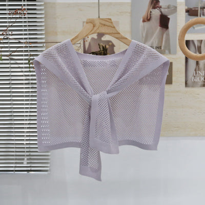 Chaleco Tejido Coordinado - Conjunto 3 Piezas Camisa y Falda - Image 34