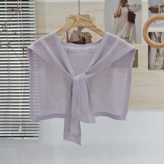 Chaleco Tejido Coordinado - Conjunto 3 Piezas Camisa y Falda - Image 34