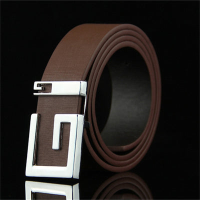 Cinturones Unisex de Diseño Minimalista con Hebilla Suave - Image 9