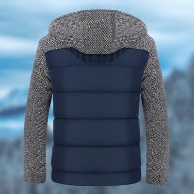 Chaqueta Acolchada con Capucha para Hombre - Estilo Urbano Juvenil - Image 8