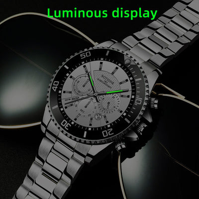 Reloj de Lujo Dorado para Hombre - Acero Inoxidable Resistente al Agua con Esfera Luminosa - Image 18