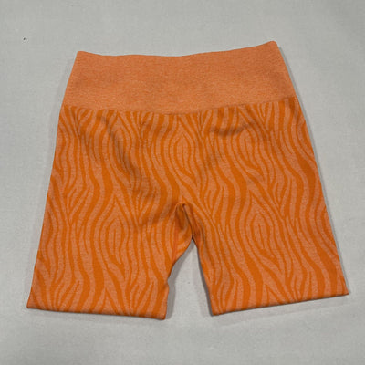 Shorts de Yoga Sin Costuras Estampado Cebra Camuflaje - Image 7