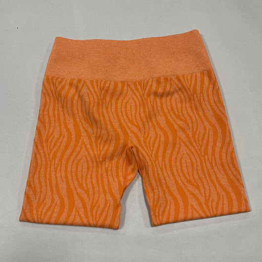 Shorts de Yoga Sin Costuras Estampado Cebra Camuflaje - Image 7
