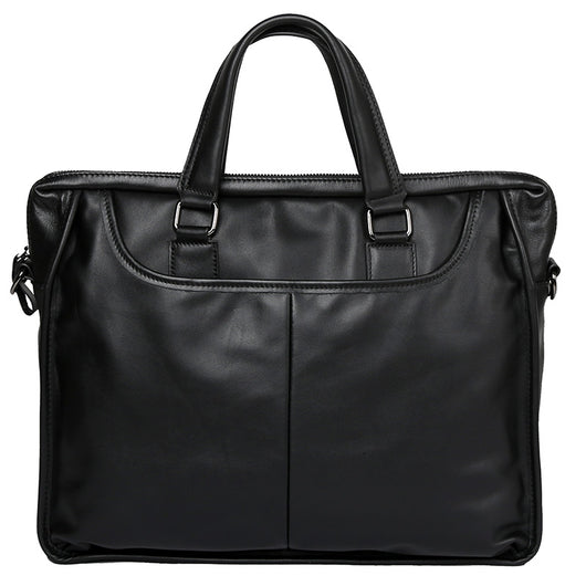 Maletín de Cuero Portátil para Hombre - Estilo Ejecutivo - Image 8