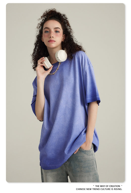 Playera Retro Dopamina Cuello Redondo Algodón Manga Corta - Image 38