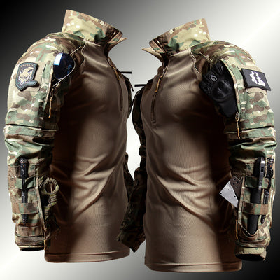 Camiseta Táctica Rana Manga Larga Camuflaje - Image 4