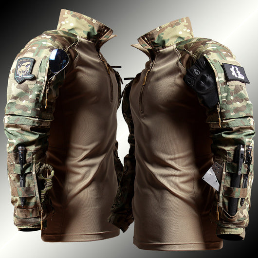 Camiseta Táctica Rana Manga Larga Camuflaje - Image 4