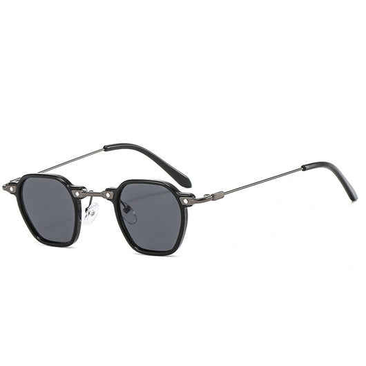 Gafas de Sol Steampunk Redondas Vintage Montura Pequeña - Image 3