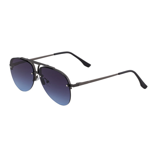 Gafas de Sol Hombre Montura Metalizada Media Armazón - Image 18