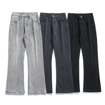 Jeans Casuales Hombre Lavado Americano Gris Bruma - Image 4