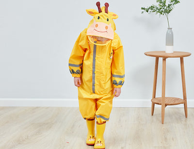 Impermeable Infantil Ecológico 2 en 1 con Pantalón Integrado - Image 10