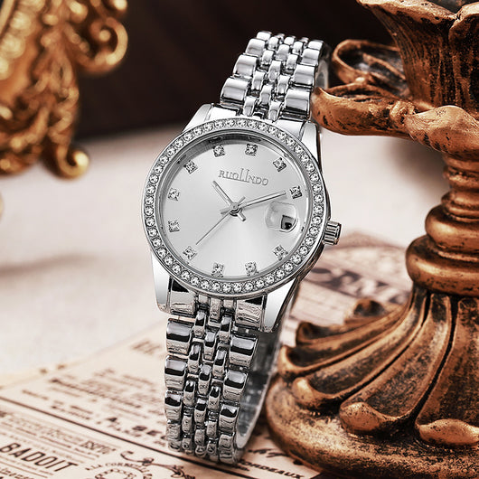Reloj de Calendario de Lujo Exclusivo para Mujer - Image 11