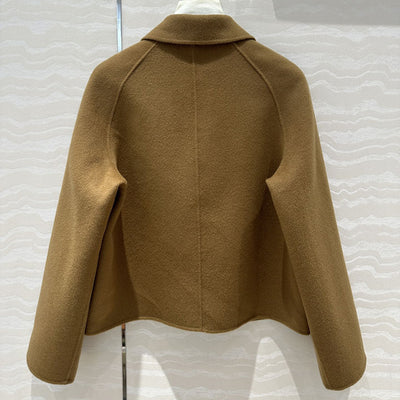 Abrigo de Cachemira con Solapa Elegante Efecto Adelgazante - Image 16