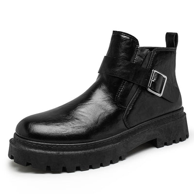 Botas Martin de Cuero PU Impermeables para Exteriores - Image 6