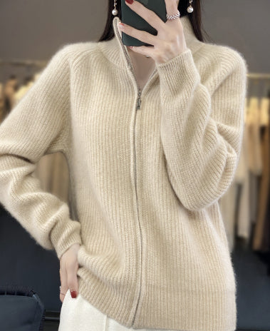 Cardigan de Lana Cuello Alto para Mujer - Colección Otoño Invierno - Image 14