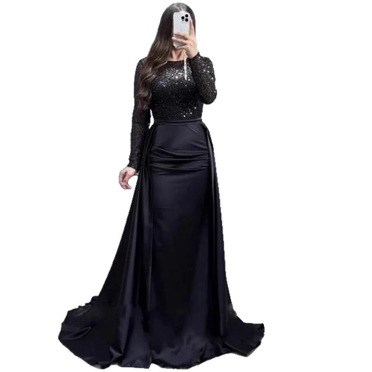 Vestido de Noche Reina de Lentejuelas Deslumbrante - Image 5