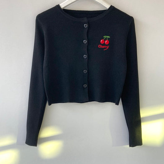Cardigan Holgado Estilo Universitario para Mujer - Image 112