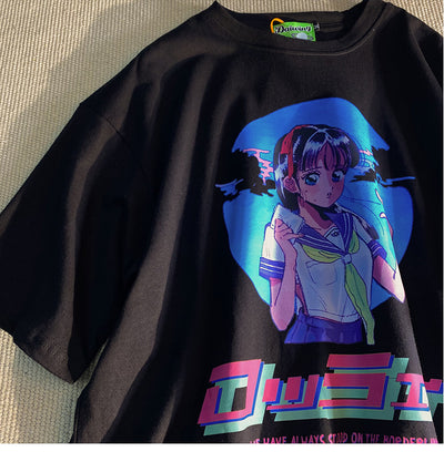 Playera Anime Manga Estudiante Manga Corta - Image 13