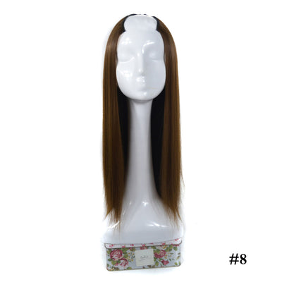 Extensión de Cabello Liso en U - Media Peluca Postiza - Image 6