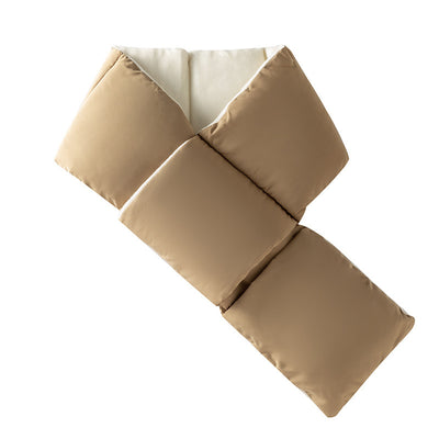 Bufanda Térmica Corta con Bolsillo y Diseño Cruzado para Mujer - Invierno y Deportes - Image 9