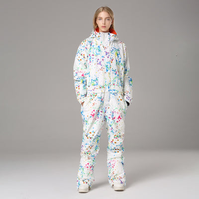Traje de Esquí Impermeable Una Pieza para Mujer - Image 5