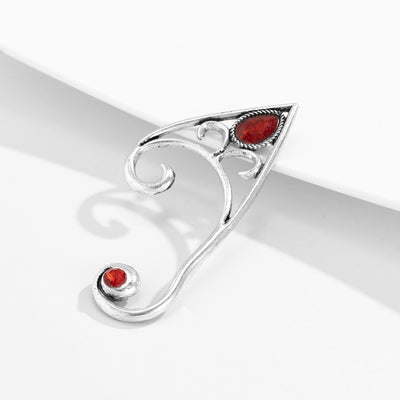 Aretes de Gancho Aleación Gem Profile - Elegancia Minimalista