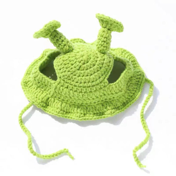 Gorro Tejido Artesanal para Mascotas - Accesorios de Moda para Gatos y Perros