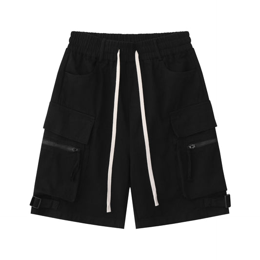Pantalones Cortos Cargo Casuales con Bolsillos Laterales - Image 2