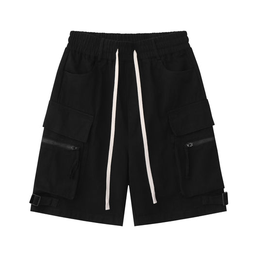 Pantalones Cortos Cargo Casuales con Bolsillos Laterales - Image 2
