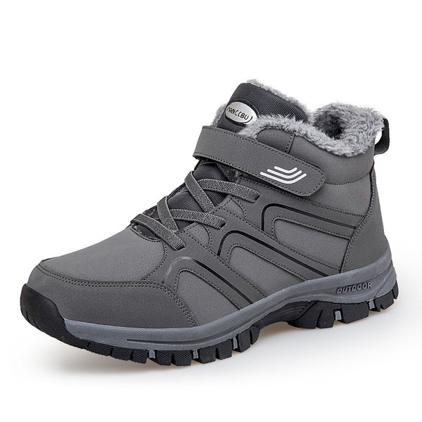 Zapatos de Caminar Impermeables para Adultos Mayores - Cuero Resistente
