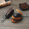 Cartera Organizadora de Cuero para Llaves y Accesorios de Auto