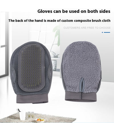 Guantes de Masaje y Baño para Mascotas con Peine Integrado - Image 8