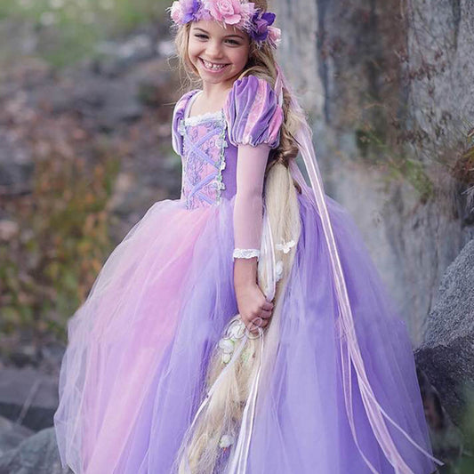 Disfraz Navideño Rapunzel Sophia para Niñas