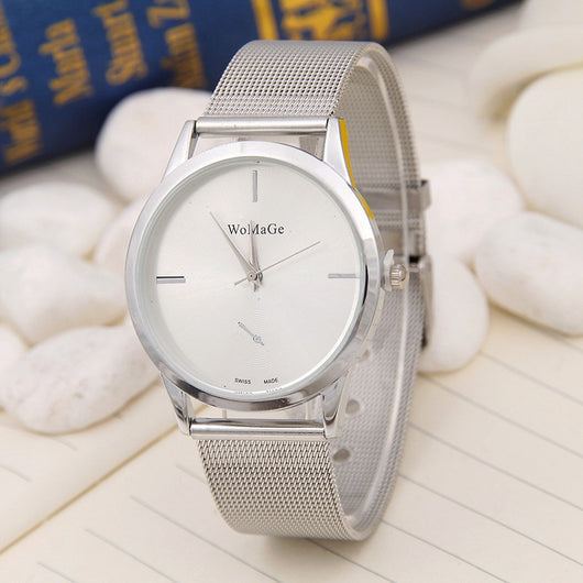 Reloj de Hombre Elegante Minimalista con Malla Metálica Ultra Delgado - Image 4