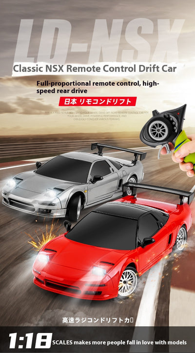 Auto de Carreras RC 2.4G con Luces LED y Función Volteo - Image 9