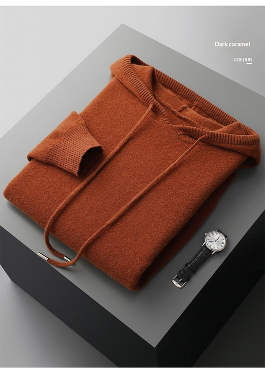 Sudadera Hoodie de Cashmere para Hombre - Diseño Oversize Otoño Invierno - Image 21