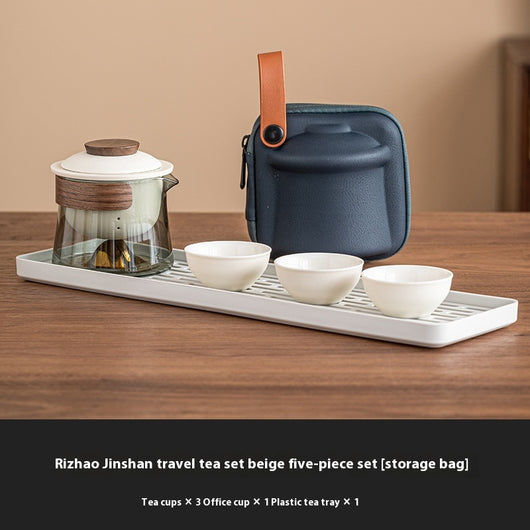 Juego de Té Portátil Rizhao Jinshan - Set Completo para Viajeros - Image 11