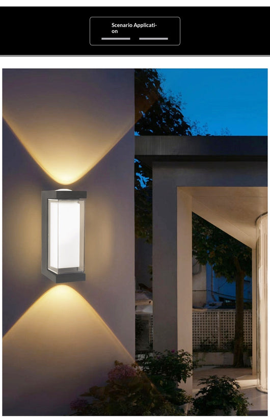 Lámpara Mural Minimalista Impermeable para Exteriores - Image 11
