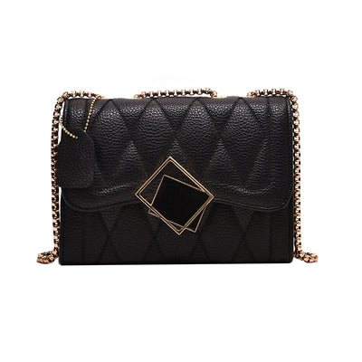 Bolso de Hombro Cadena Diamante - Image 7