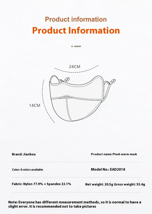 Woman wearing a grey outdoor cycling wind mask with ear hooks and a small heart logo, designed for cold-proof eye protection. - Image 15