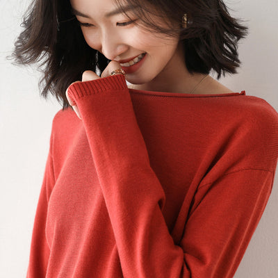 Suéter Suelto Estilo Coreano para Mujer - Prenda Base Versátil - Image 33